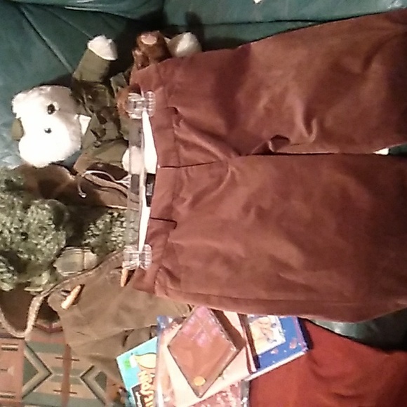 Victoria's Secret Brown Christie Fit Velvet Pant 4 - Picture 2 of 15